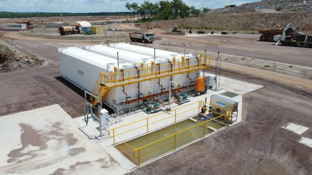 Fuel storage solution for the Core Lithium mining project in the NT - Jetstream Electrical