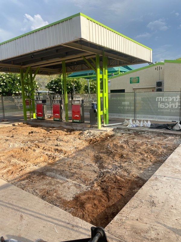 Fuel infrastructure Installation at Boab Caravan Park by Jetstream Electrical